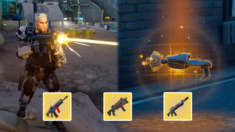 fortnite mythic weapons