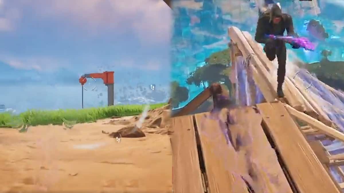Fortnite player hides in plain sight, and no one notices them