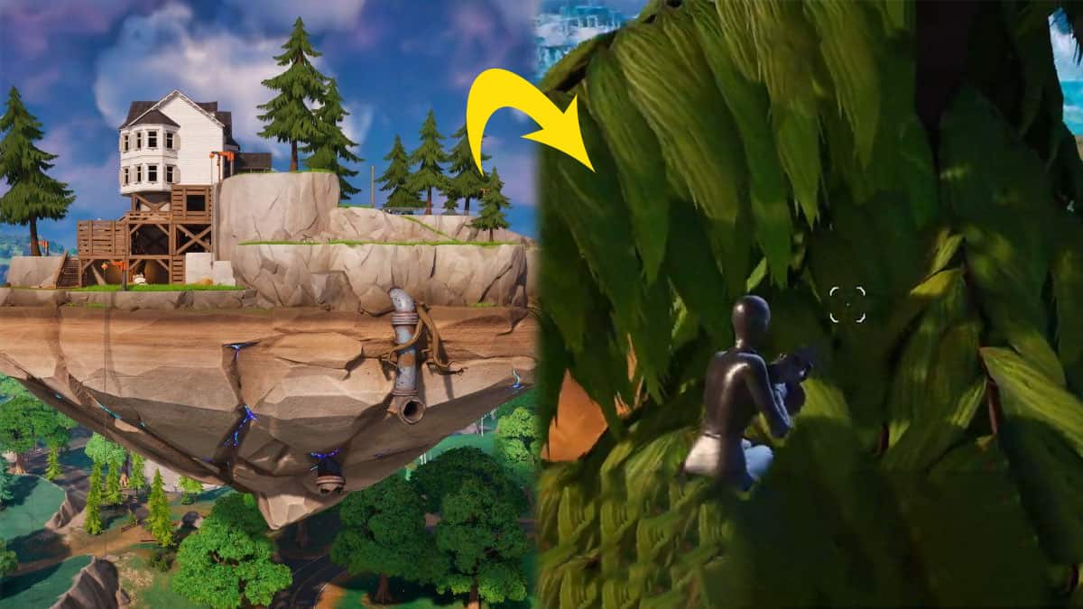 Fortnite player finds a perfect trick to hide from enemies and get amazing loot