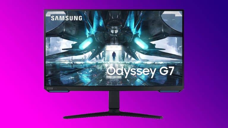 A 144Hz 4K gaming monitor with G Sync 123 off the Samsung Odyssey deal
