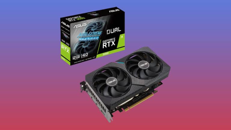 ASUS Dual RTX 3060 12GB GPU deal matches lowest ever price at 27 off