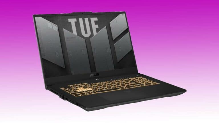ASUS TUF Gaming a17 laptop