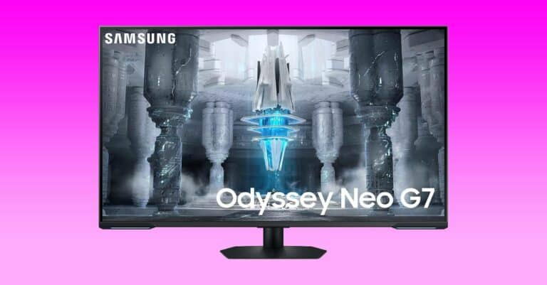 Could this SAMSUNG Odyssey Neo G7 Gaming Monitor deal really be that good