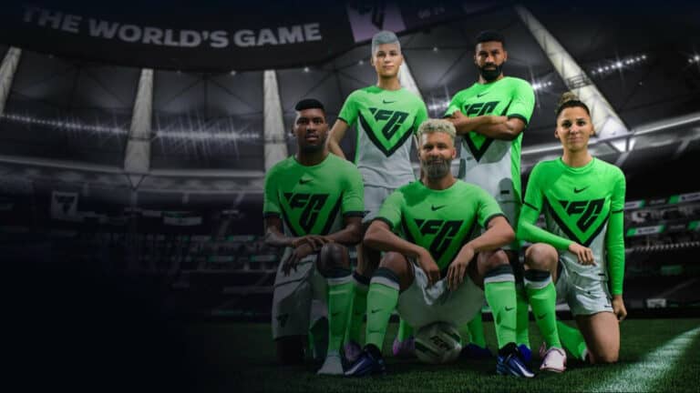 Ea Sports fc 24 players created fc jerseys green