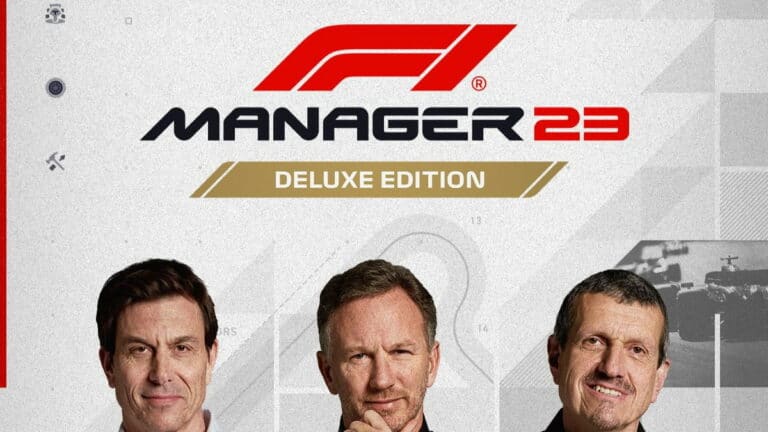F1 manager 2023 deluxe edition cover box art