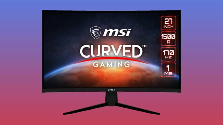 MSI G273CQ 27 Gaming Monitor deal brings the price even lower than Prime Day