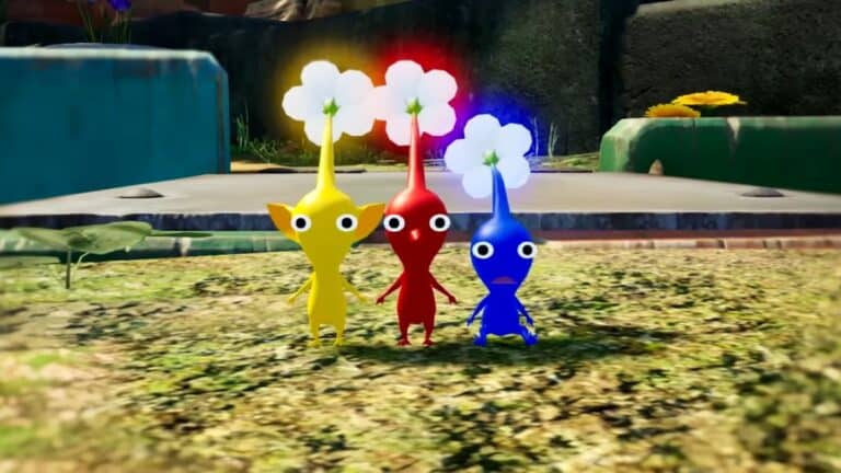 Pikmin 4 Red Yellow Blue Pikmin