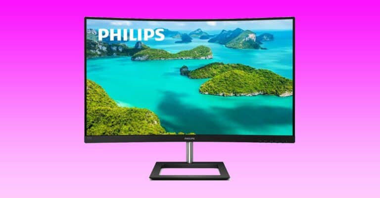 Save 21 on this PHILIPS 27 Inch Curved Frameless Monitor Prime Day Deal