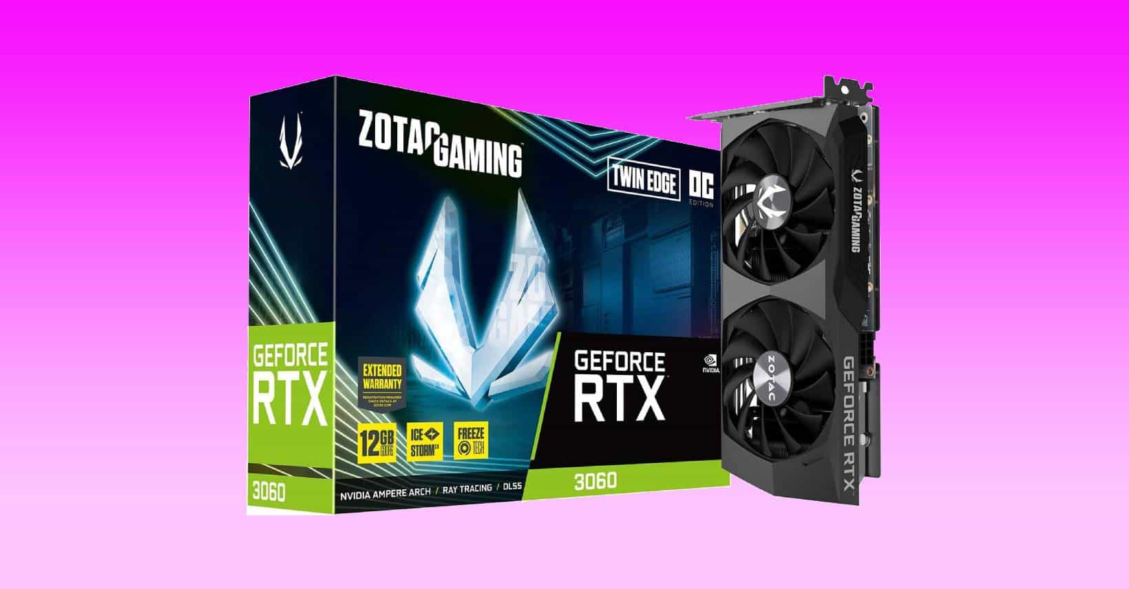 Save $65 on ZOTAC RTX 3060 Twin Edge OC GPU – Prime Day Deal