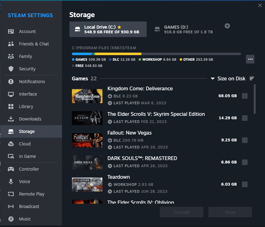 Steam Storage Manager 5 things you probably didn't know Steam could do