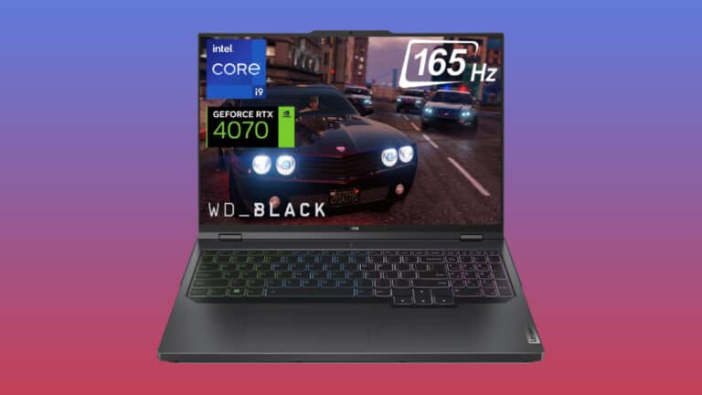 This 165Hz Lenovo gaming laptop with RTX 4070 deal cannot be missed