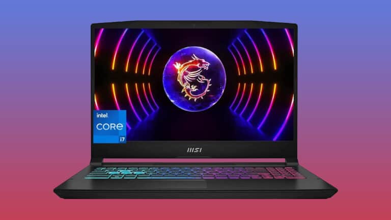 This MSI Katana 15 RTX 4070 gaming laptop is now finally on sale