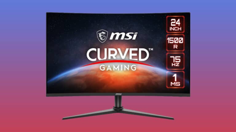 This MSI curved gaming monitor drops under 100 for the first time