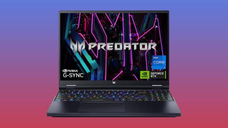 This latest gen Acer Predator Helios 16 RTX 4070 gaming laptop is now back on sale