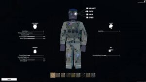 battlebit block soldier stands in character screen with customization options