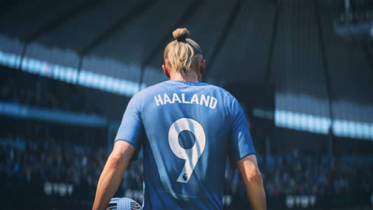 ea sports fc 24 erling haaland manchester city cover athlete