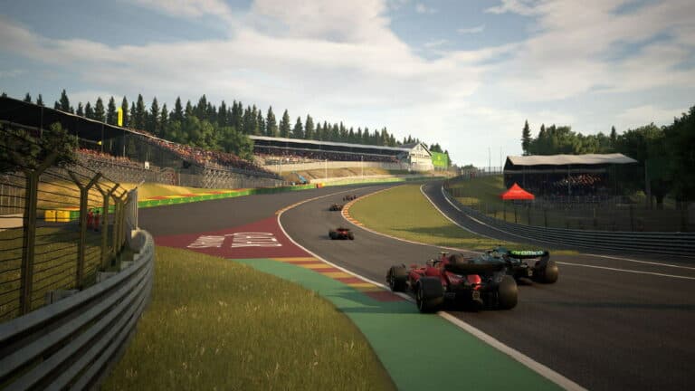 f1 manager 23 cars on track