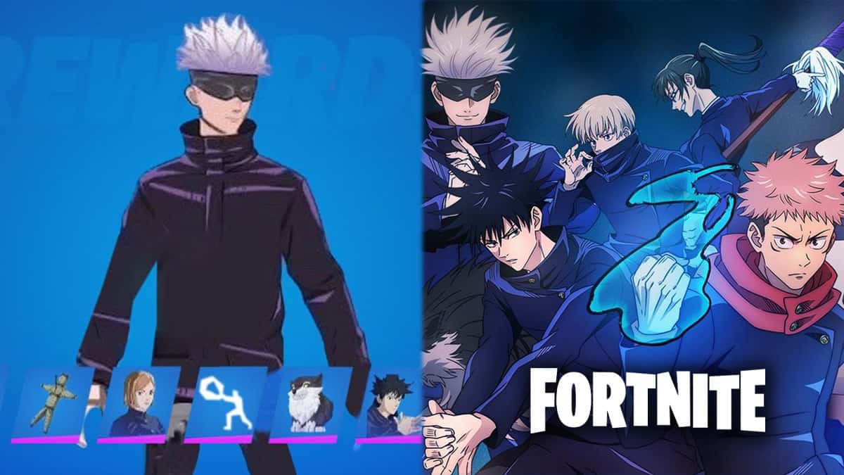 Fortnite pode receber conteúdo de Jujutsu Kaisen em breve