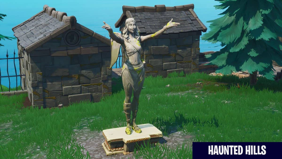 fortnite haunted hills