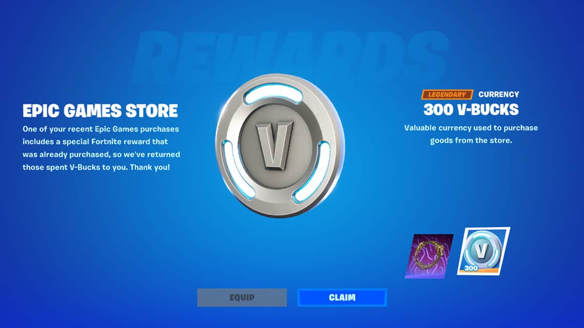 This Fortnite trick grants you 300 V-Bucks for a limited time