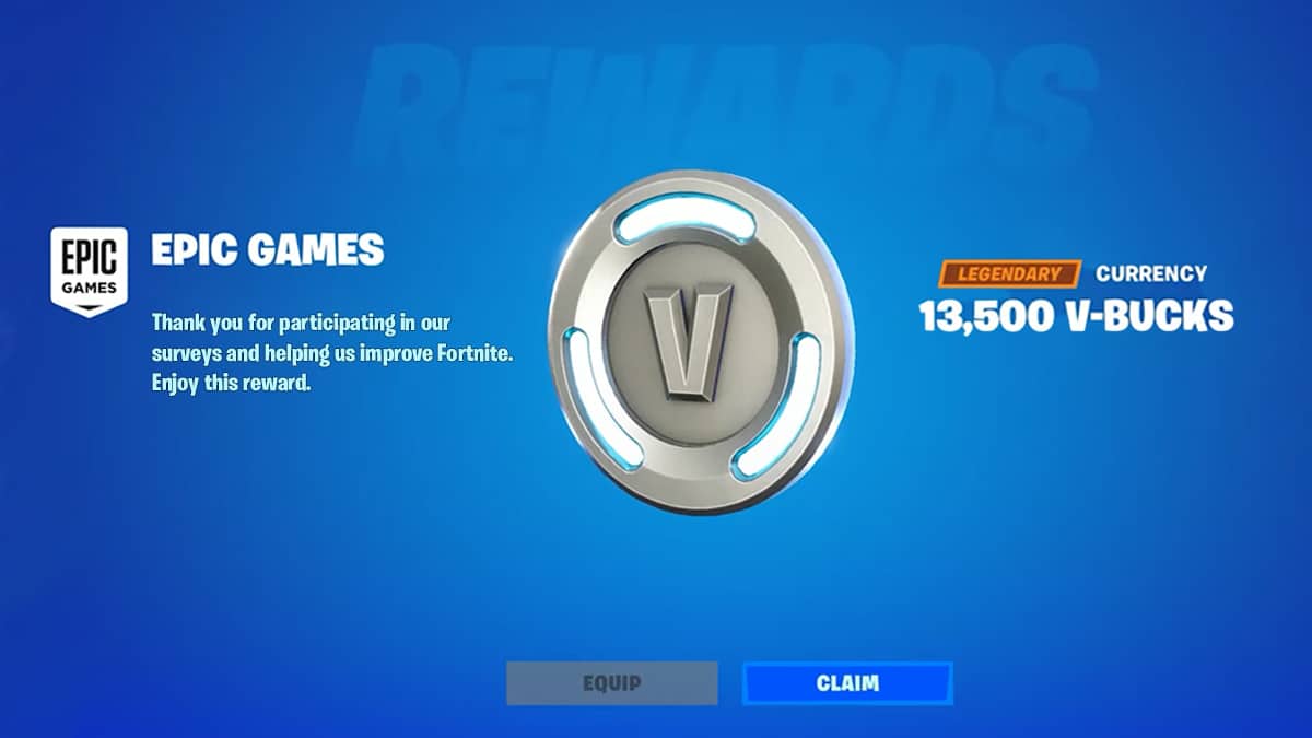 You can get free rewards for helping Epic Games develop Fortnite