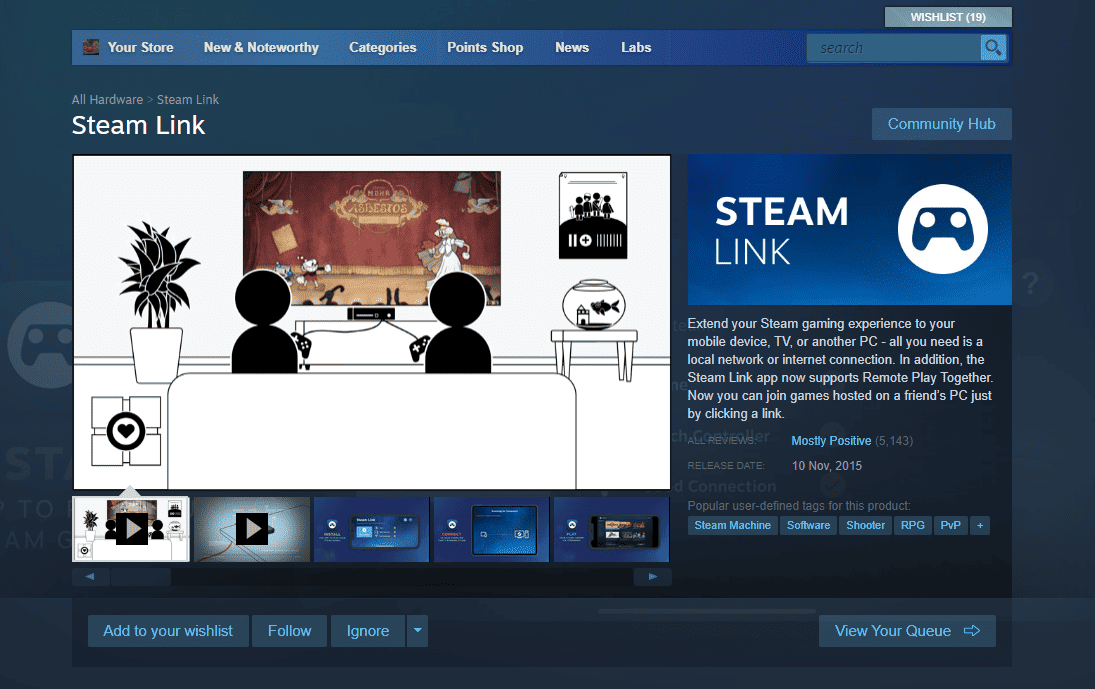 steam link