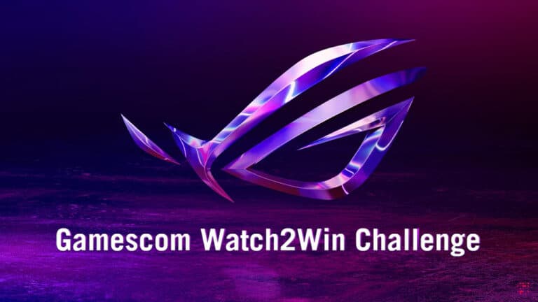 ASUS to hold a Gamescom Watch2Win event – lots of ASUS hardware prizes up for grabs