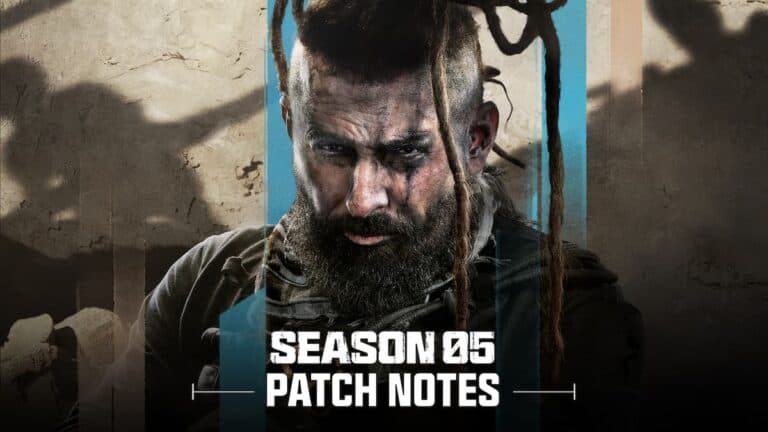 Call of Duty Season 5 Patch Notes