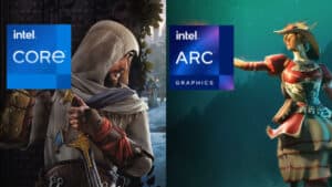 Intels pairing up its hardware with two new games