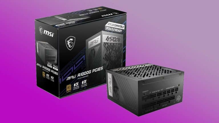 MSI MPG A1000G PCIE 5 ATX 3.0 Gaming Power Supply deal Labor Day