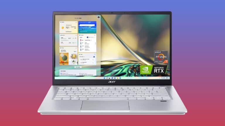 This Acer Swift RTX 3050 Ti creator laptop is now even cheaper than it was on Prime Day