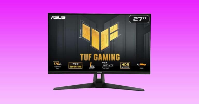 This affordable ASUS TUF 1440p gaming monitor just got even cheaper on Amazon