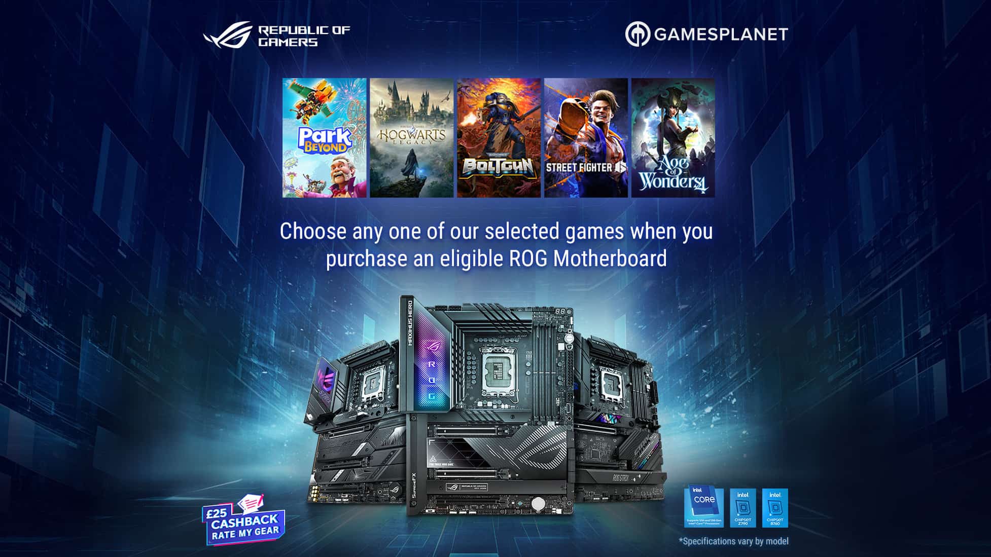 Asus Motherboard Free Games on Purchase