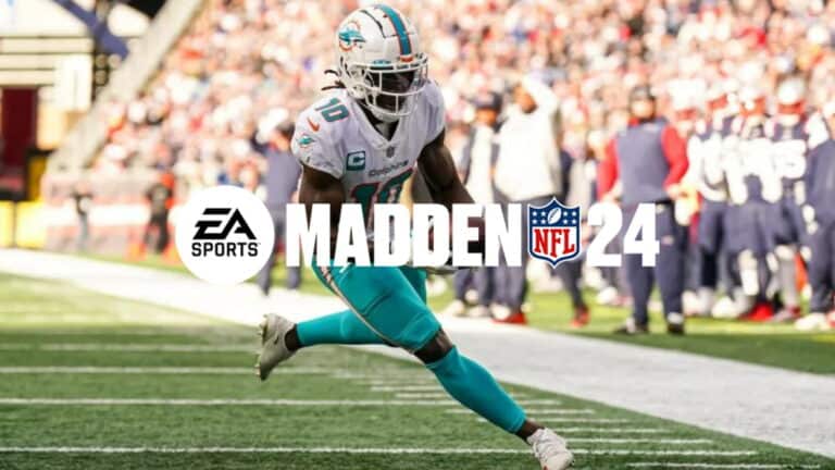 madden 24 fast tyreek hill miami dolphins wide receiver