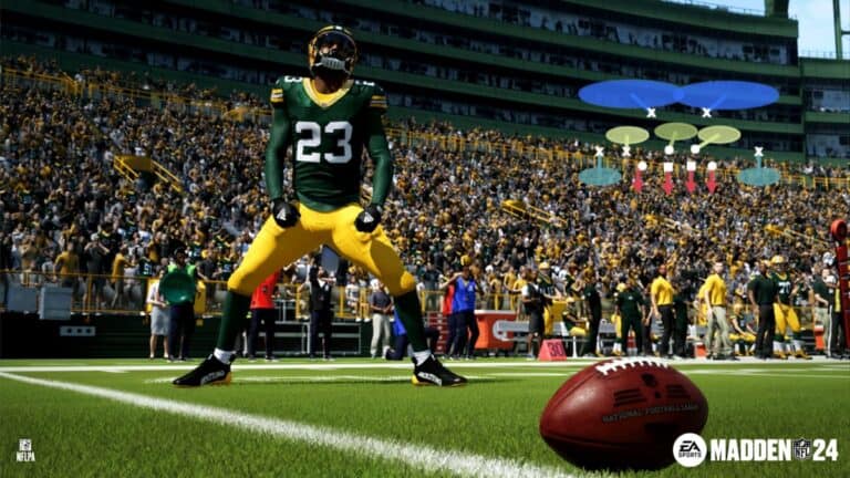 madden 24 green bay packers jaire alexander coverage cover 2 hard flat play