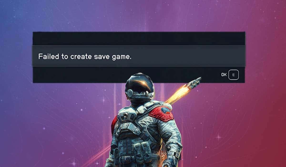 Be warned of this “failed to create save game” error in Starfield that’s losing players hours of progress