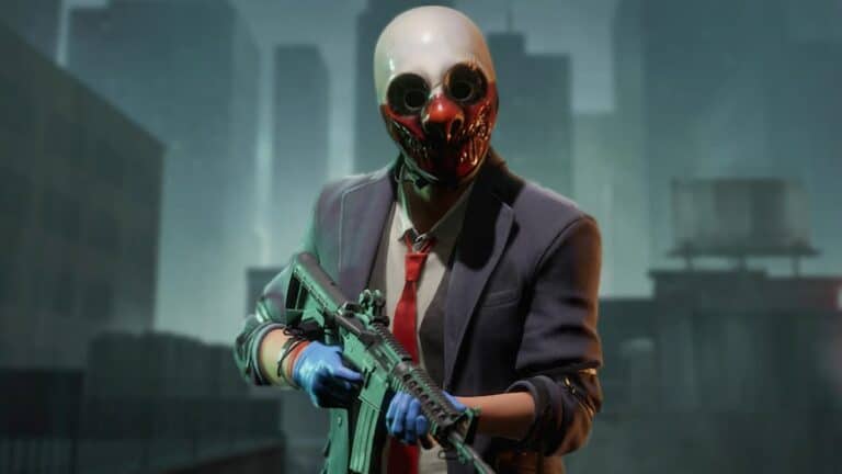 Character with gun in Payday 3