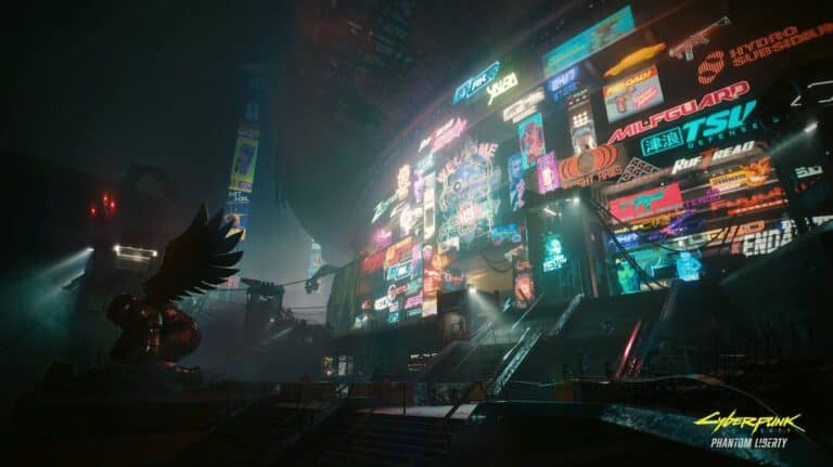 Cyberpunk-2077-Phantom-Liberty-Stairway-To-Haven-at-night