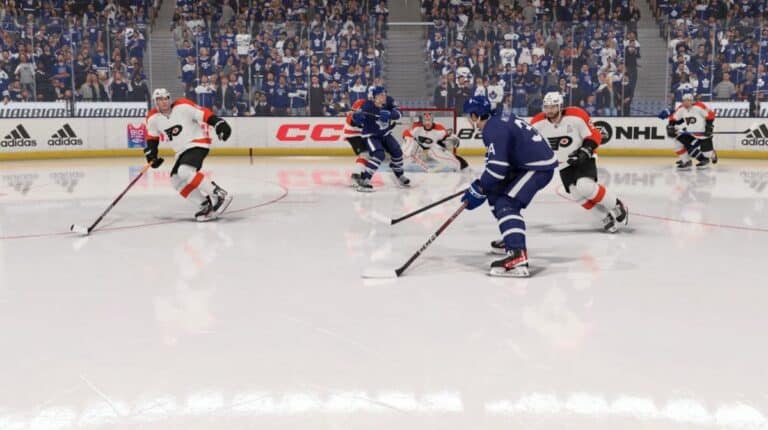 NHL 24 ongoing match