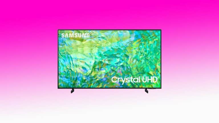 Samsung crystal UHD TV