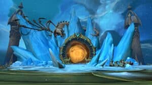 World of Warcraft dragon skeleton zone