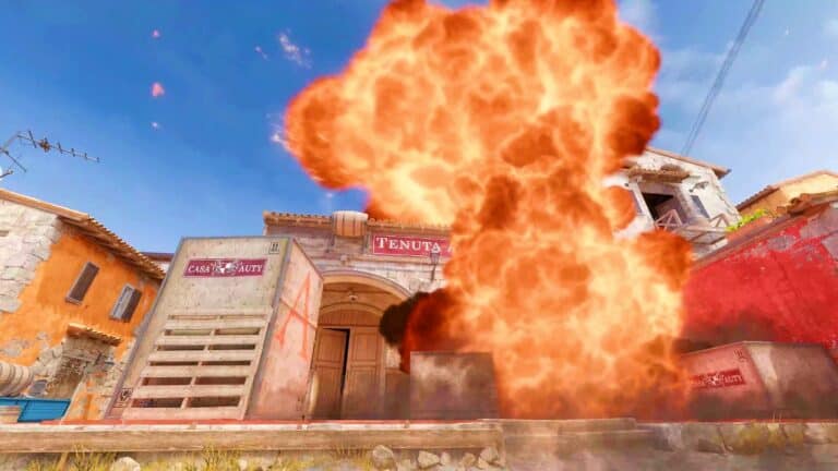 counter strike 2 explosion on map