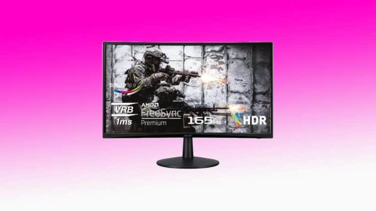 Budget curved gaming monitor drops even further in epic Amazon deal