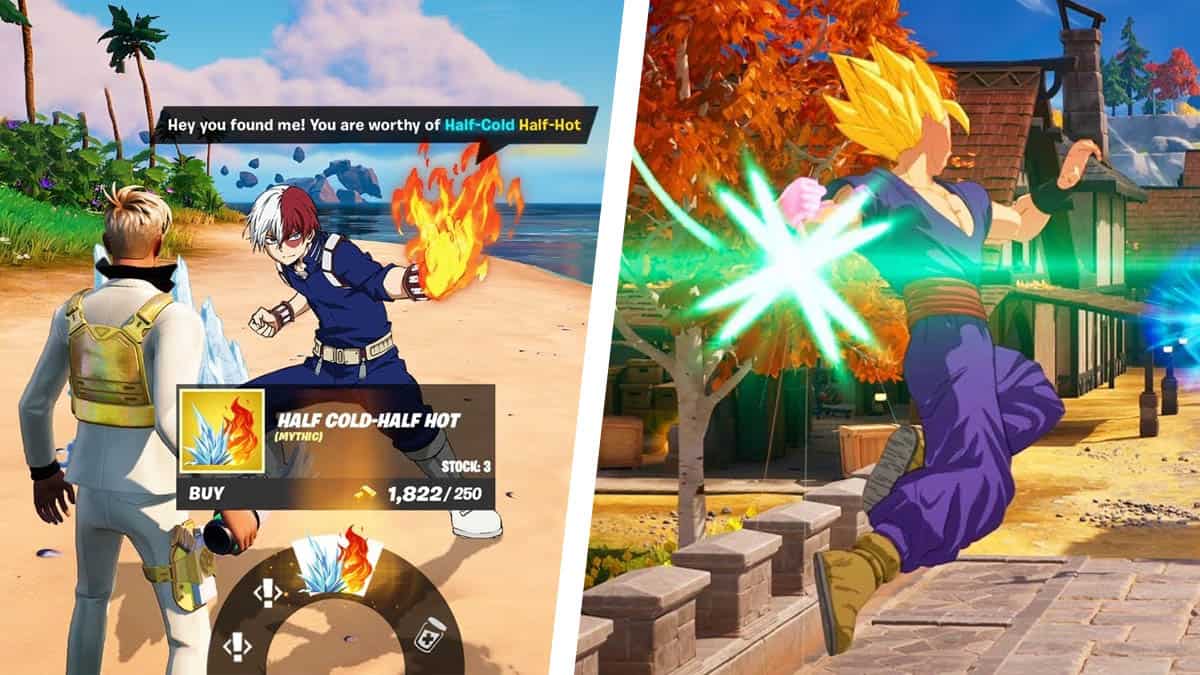 Leaks promise My Hero Academia collaboration in Fortnite Chapter 4 - Dot  Esports