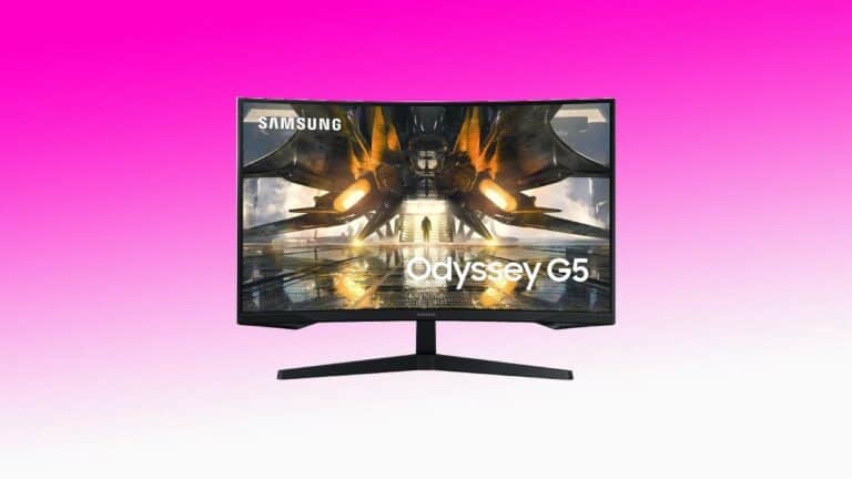 SAMSUNG Odyssey G55A gaming monitor gets major Amazon discount
