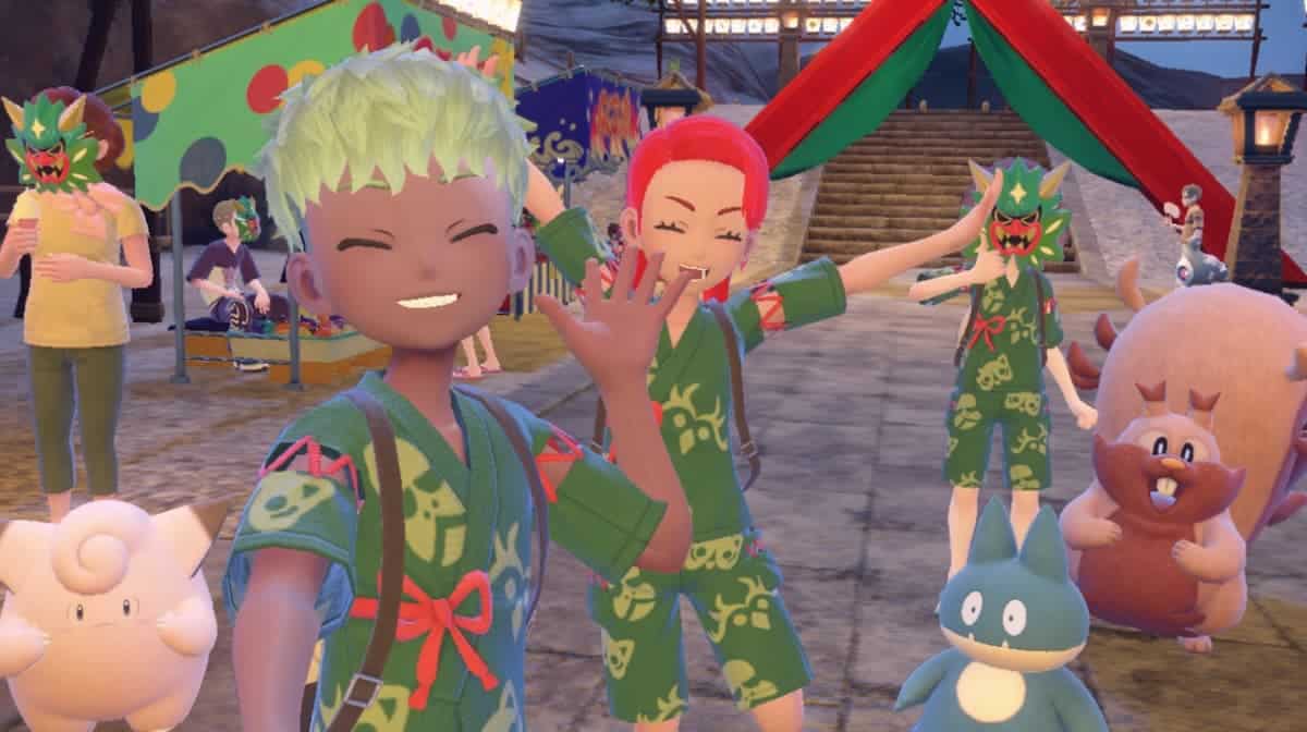 All new outfits in Pokémon Scarlet and Violet The Teal Mask and