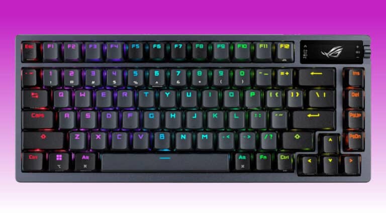 A small but mighty ROG wireless keyboard gets a great deal