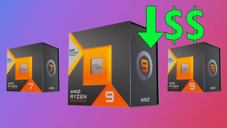 AMD Ryzen 7000 X3D CPUs see discounts post 14th Gen launch