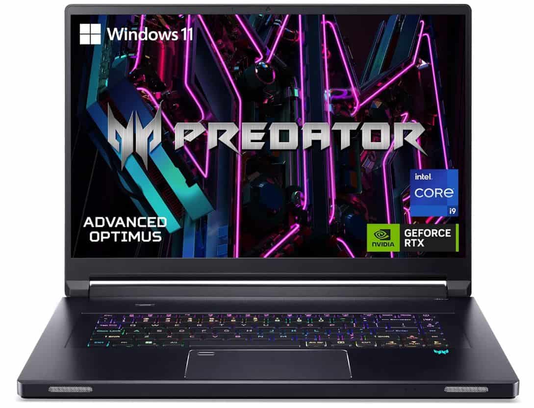 Acer Predator Triton 17X laptop