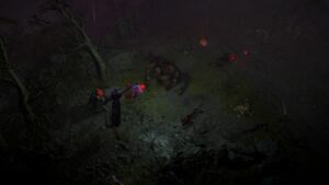 Diablo 4 Season 2 player destroying Undead for Health